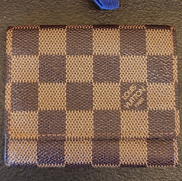 Louis Vuitton Damier Azur Canvas Card Holder Wallet with box - Picture 10 of 11
